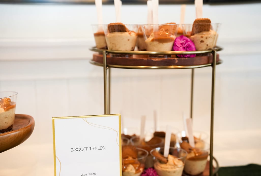 Seasonal tablescape for a private gathering